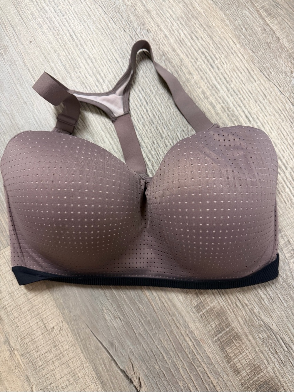 Victoria's Secret Padded Racerback Bra in Mauve Brown